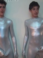 young man cute sweaty abs pubes bulge kissing