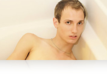 Friday, August 9th: Handsome twink Evan James is having a shower and sharing his experience with us too. Just like all other guys, when he's in the shower and soaping up his cock starts to thicken and demand some attention! He strokes it, plays with his smooth ass, then really settles in to jerk out a hot load of cum for the boys!