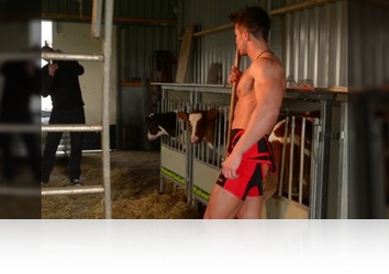 Sunday, June 25th: Cristiano posing at Farm!