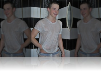 Thursday, March 15th: Lukas in Shower 