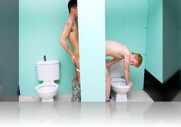 Sunday, May 29th: Mouth Watering Glory Hole Scene Featuring Two Handsome Twinks With Extra Huge Boners