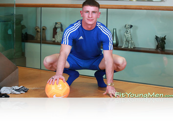 Saturday, January 25th: George Tanner - Young Footballer George Shows his Super Lean & Toned Body