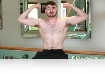 Sunday, June 19th: Milo Fitzroy - Handsome Hairy Footballer Shows off his Muscular Defined Body