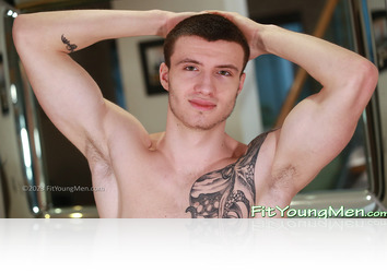 Sunday, April 2nd: Dustin Healy - Super Fit Athlete Shows off his Amazing Muscles