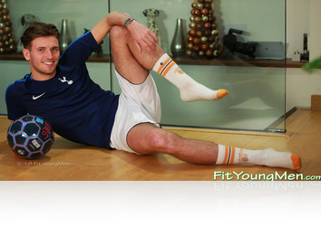 Thursday, January 31st: Jude Moore - Athletic Footballer Jude Shows off his Footballing Skills