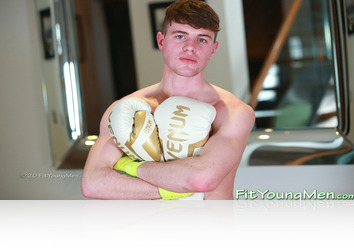 Monday, March 23rd: Sam Ferguson - Super Toned Young Boxer Shows off His Ripper Physique!