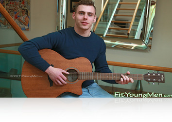 Friday, January 29th: Patrick West - Young Muscian Shows off his Ripped Muscles & Plays his Guitar! 