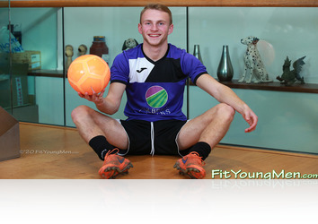 Monday, August 24th: Isaac Sherringham - Super Toned Young Footballer Isaac Shows his Athletic Physique