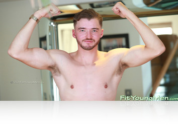 Sunday, October 31st: Harper Rawlings - Young Defined Lad Shows off his Athletic Body