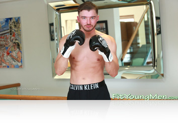 Sunday, November 21st: Heath Rogers - Young Muscular Boxer Shows off his Lean Muscles