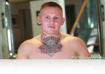 Wednesday, October 20th: Jonny Matthew - Young Tattooed Muscular Lad Shows off his Body